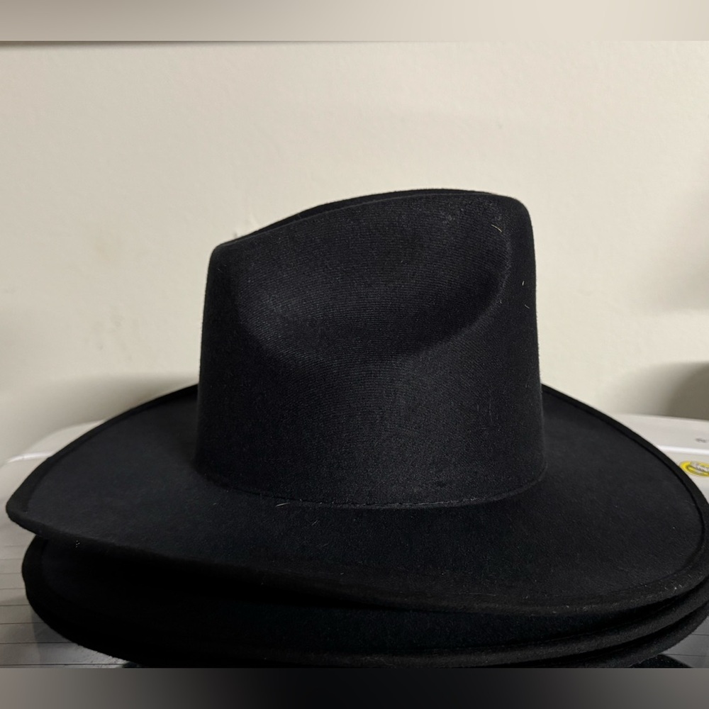Black Mexican Norteño cowboy hat